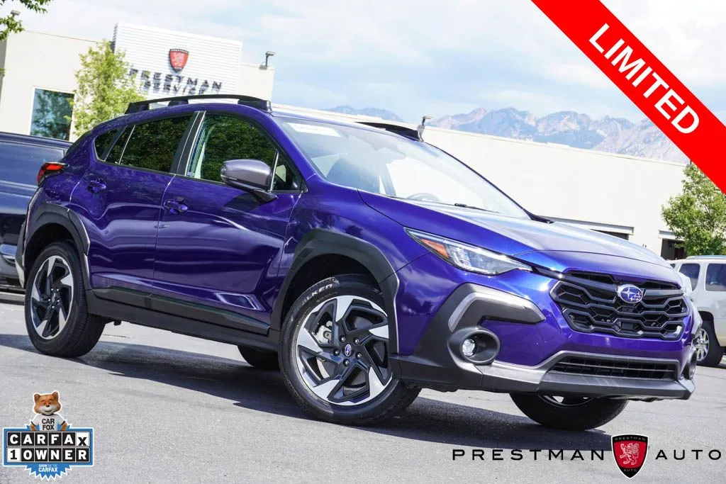 Blue 2024 Subaru Crosstrek Limited for sale in Salt Lake City, UT
