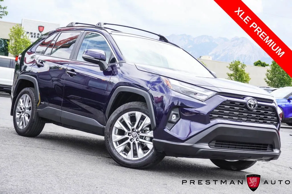 Blue 2025 Toyota RAV4 XLE Premium for sale in Salt Lake City, UT