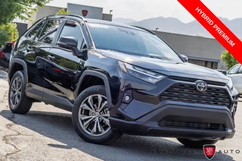 Black 2025 Toyota RAV4 Hybrid XLE Premium for sale in Salt Lake City, UT