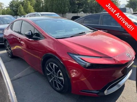 Red 2023 Toyota Prius Prime XSE for sale in Salt Lake City, UT