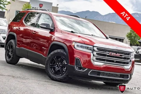 Red 2023 GMC Acadia AT4 for sale in Salt Lake City, UT