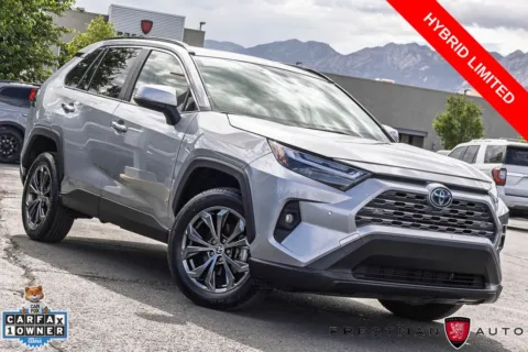Silver 2023 Toyota RAV4 Hybrid Limited for sale in Salt Lake City, UT