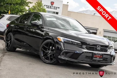 Black 2023 Honda Civic Sport for sale in Salt Lake City, UT