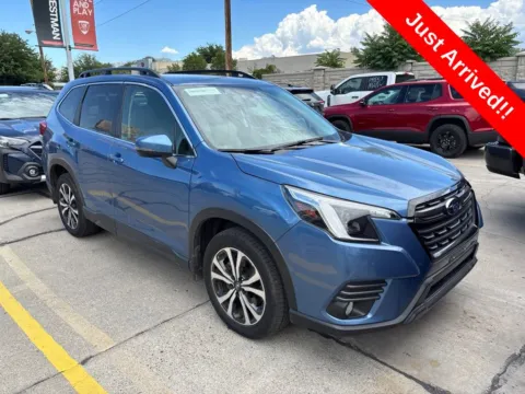 Blue 2022 Subaru Forester Limited for sale in Salt Lake City, UT