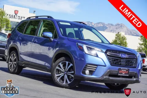 Blue 2022 Subaru Forester Limited for sale in Salt Lake City, UT
