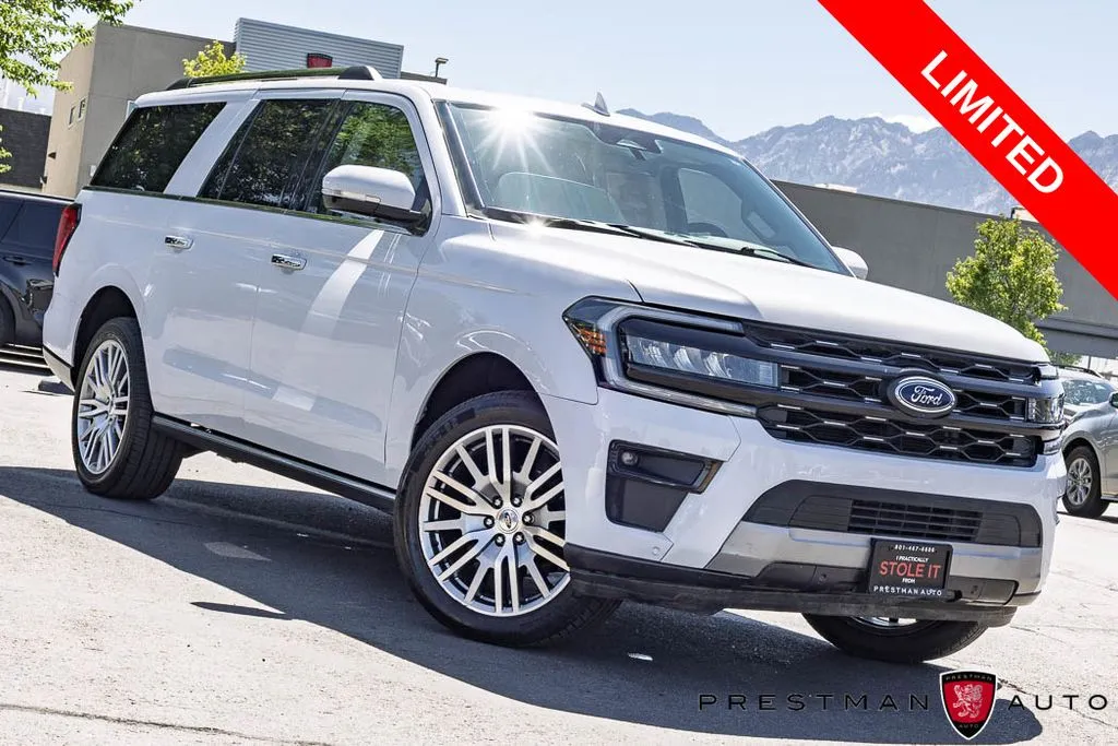 White 2024 Ford Expedition Max Limited for sale in Salt Lake City, UT