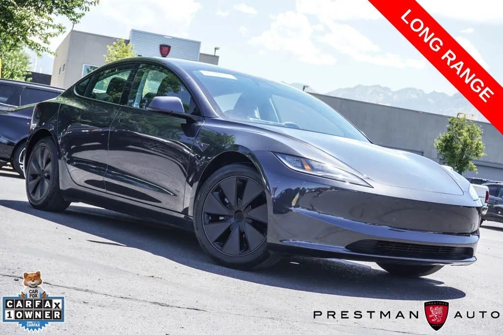 Gray 2025 Tesla Model 3 Long Range for sale in Salt Lake City, UT