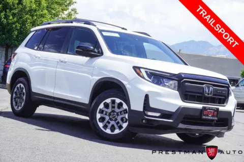 White 2024 Honda Passport TrailSport for sale in Salt Lake City, UT