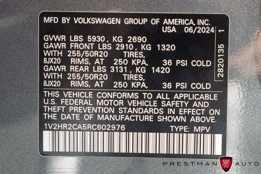 2024 Volkswagen Atlas SE w/Tech - Photo 42