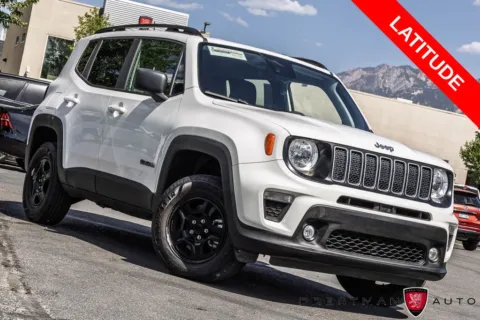 White 2022 Jeep Renegade Latitude for sale in Salt Lake City, UT