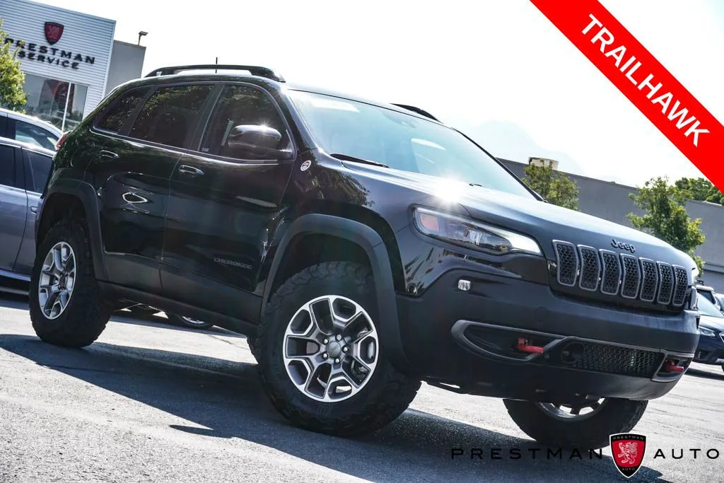 Black 2022 Jeep Cherokee Trailhawk for sale in Salt Lake City, UT