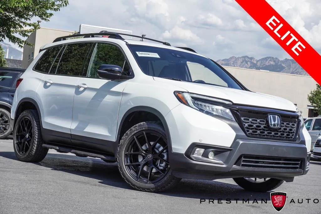White 2021 Honda Passport Elite for sale in Salt Lake City, UT