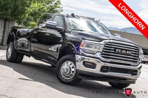 Black 2020 Ram 3500 Laramie Longhorn for sale in Salt Lake City, UT