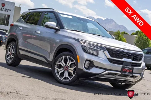 Gray 2022 Kia Seltos SX for sale in Salt Lake City, UT