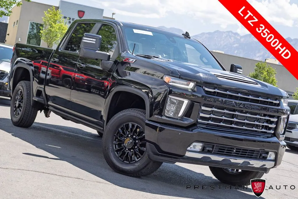 Black 2022 Chevrolet Silverado 3500HD LTZ for sale in Salt Lake City, UT