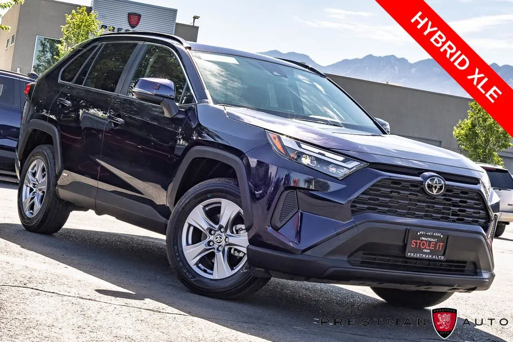 Blue 2025 Toyota RAV4 Hybrid XLE for sale in Salt Lake City, UT