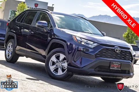 Blue 2025 Toyota RAV4 Hybrid XLE for sale in Salt Lake City, UT