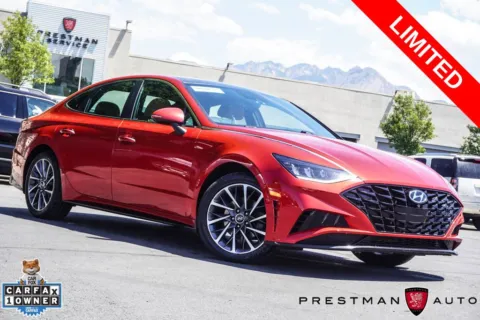 Red 2021 Hyundai Sonata Limited for sale in Salt Lake City, UT