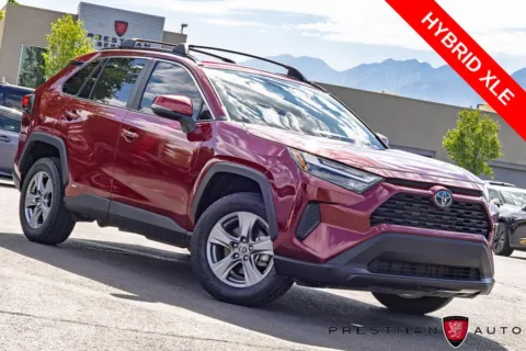 White 2022 Toyota RAV4 Hybrid XLE for sale in Salt Lake City, UT