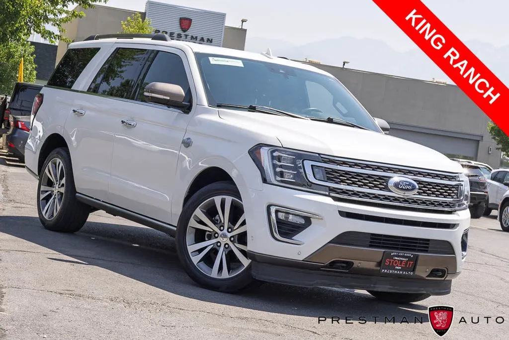 White 2021 Ford Expedition King Ranch for sale in Salt Lake City, UT