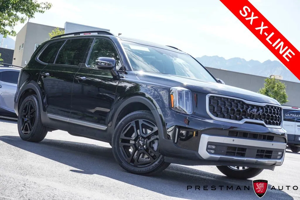 Black 2023 Kia Telluride SX X-Line for sale in Salt Lake City, UT