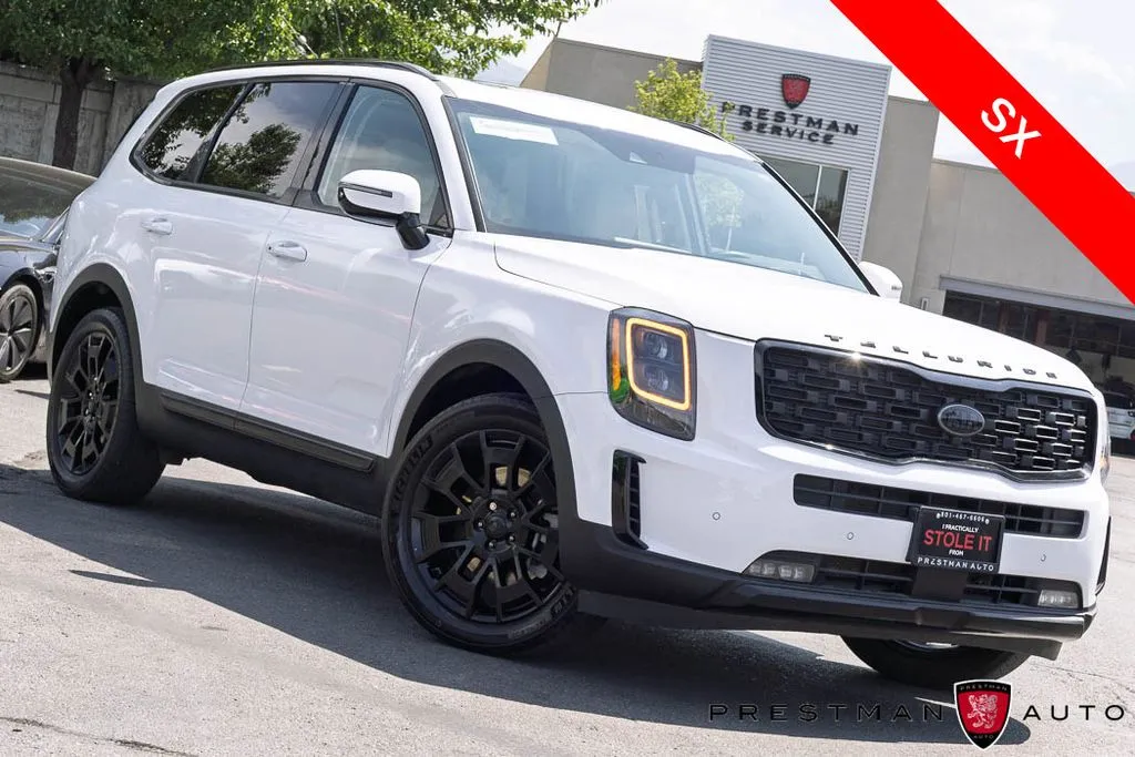 White 2021 Kia Telluride SX for sale in Salt Lake City, UT