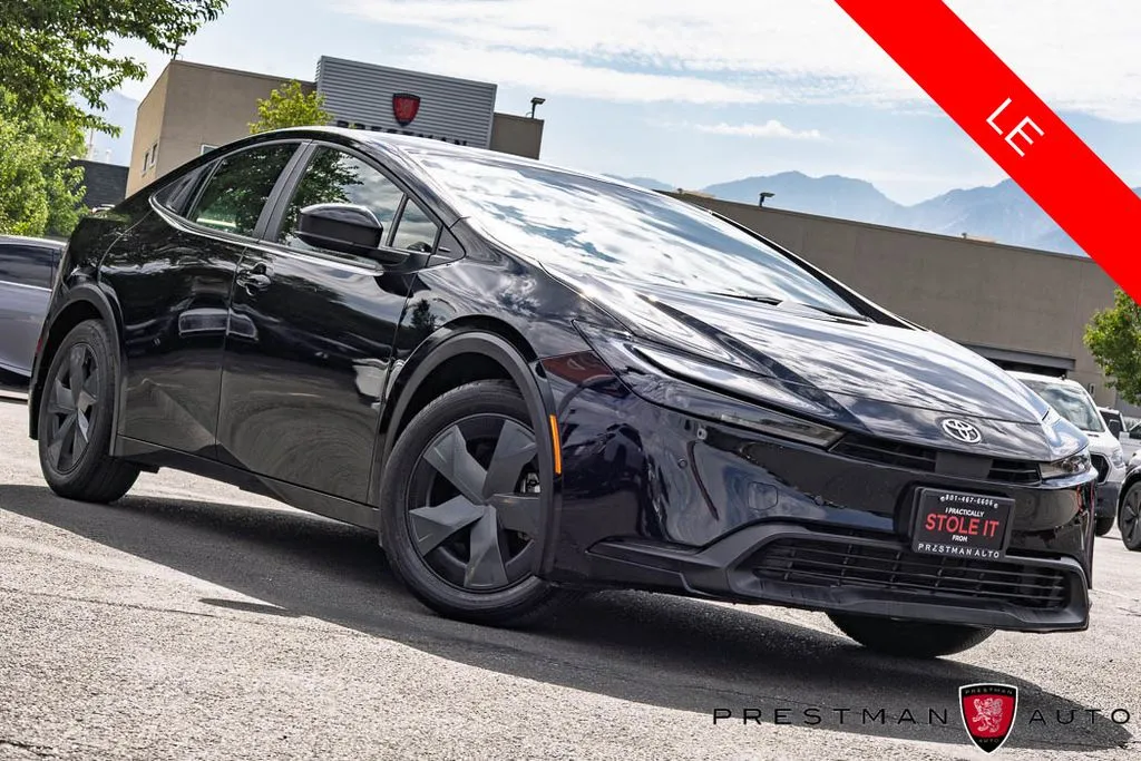 Black 2024 Toyota Prius LE for sale in Salt Lake City, UT