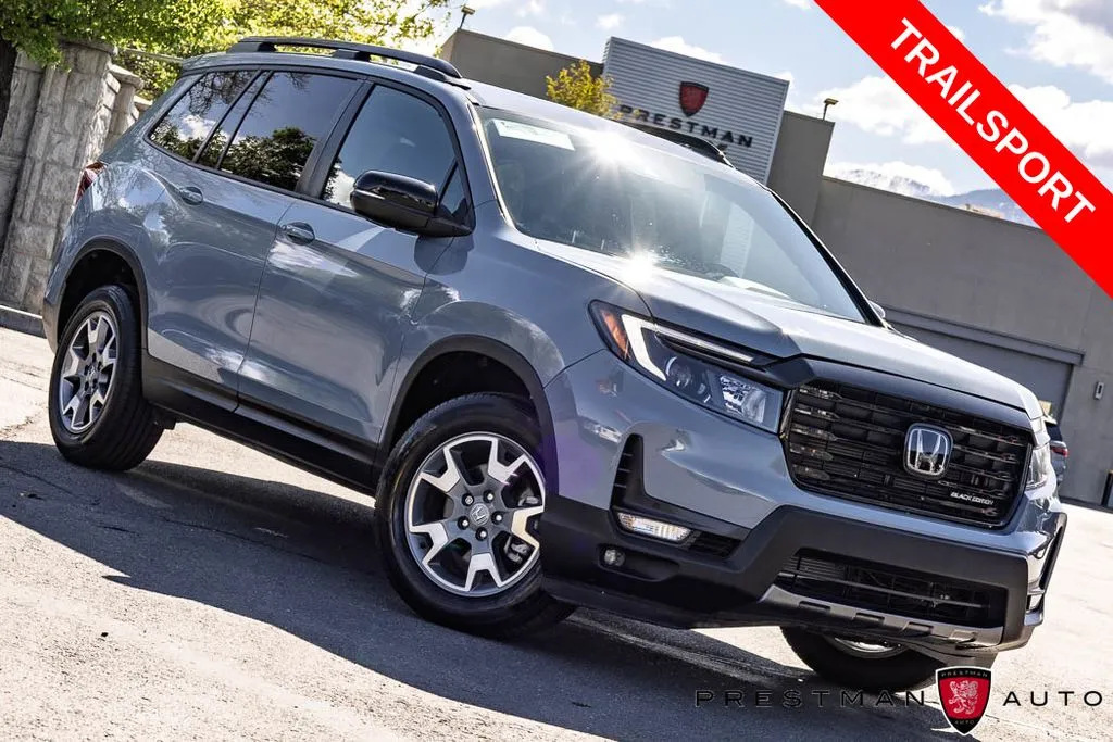 Gray 2023 Honda Passport TrailSport for sale in Salt Lake City, UT