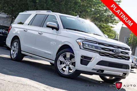 White 2024 Ford Expedition Max Platinum for sale in Salt Lake City, UT