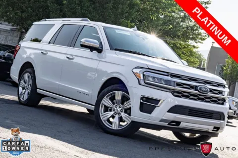 White 2024 Ford Expedition Max Platinum for sale in Salt Lake City, UT