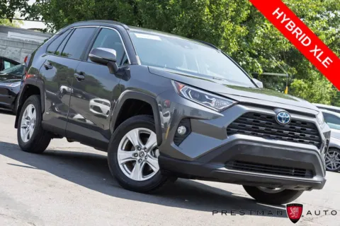 Gray 2021 Toyota RAV4 Hybrid XLE for sale in Salt Lake City, UT