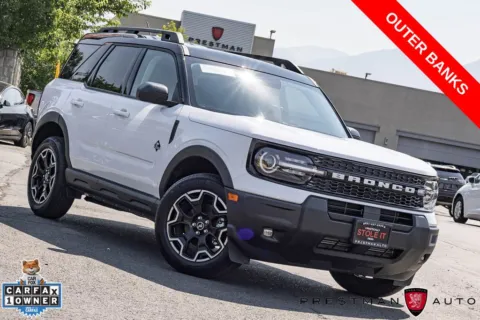 White 2025 Ford Bronco Sport Outer Banks for sale in Salt Lake City, UT