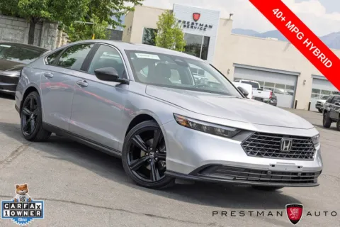 Silver 2025 Honda Accord Hybrid Sport for sale in Salt Lake City, UT