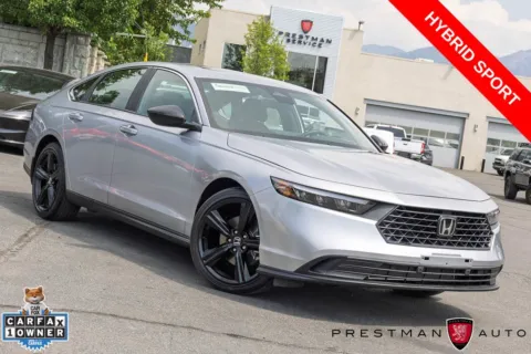 Silver 2025 Honda Accord Hybrid Sport for sale in Salt Lake City, UT