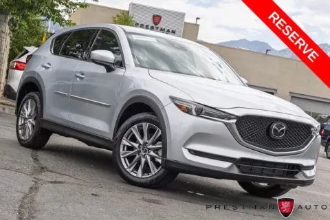 Silver 2021 Mazda CX-5 Grand Touring Reserve for sale in Salt Lake City, UT