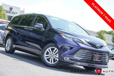 Blue 2023 Toyota Sienna Platinum for sale in Salt Lake City, UT