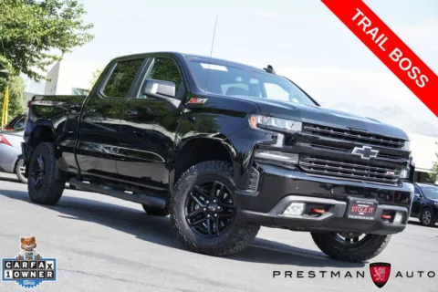 Black 2020 Chevrolet Silverado 1500 LT Trail Boss for sale in Salt Lake City, UT