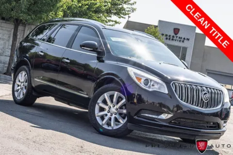 Black 2016 Buick Enclave Premium Group for sale in Salt Lake City, UT