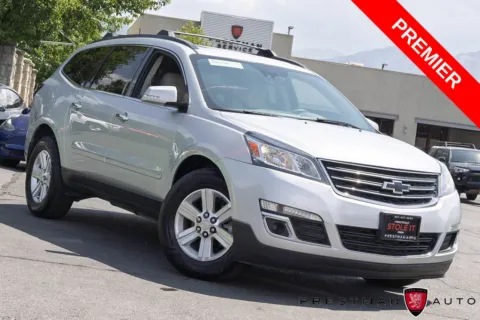 Silver 2017 Chevrolet Traverse Premier for sale in Salt Lake City, UT