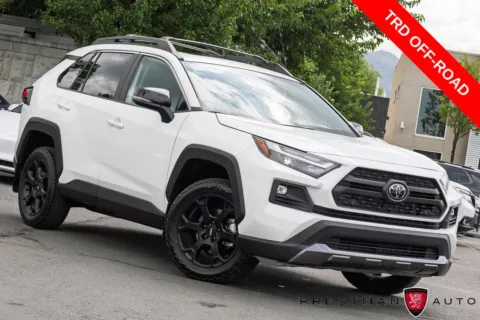 White 2024 Toyota RAV4 TRD Off Road for sale in Salt Lake City, UT