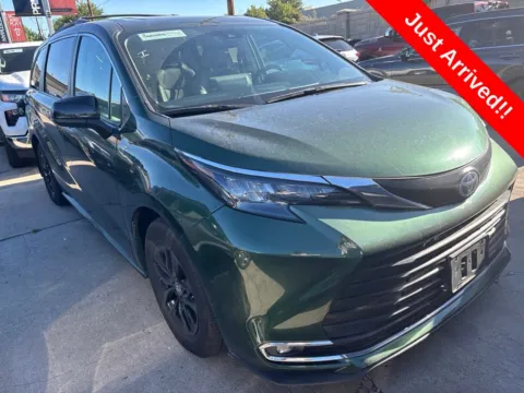Green 2024 Toyota Sienna XLE for sale in Salt Lake City, UT