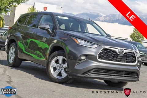 Gray 2022 Toyota Highlander LE for sale in Salt Lake City, UT