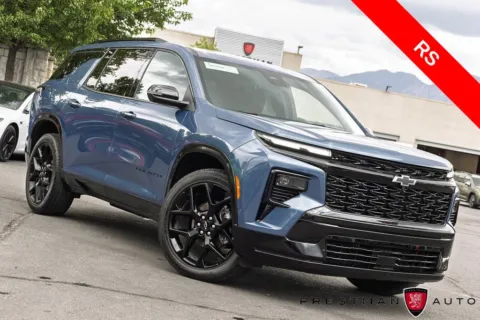 Blue 2024 Chevrolet Traverse RS for sale in Salt Lake City, UT