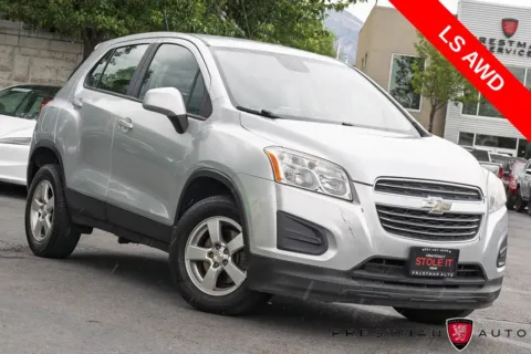 Silver 2015 Chevrolet Trax LS for sale in Salt Lake City, UT