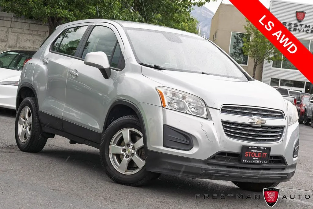 Silver 2015 Chevrolet Trax LS for sale in Salt Lake City, UT