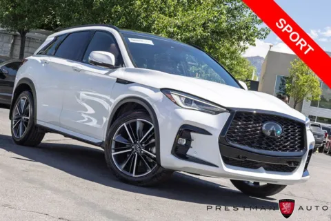 White 2024 INFINITI QX50 SPORT for sale in Salt Lake City, UT