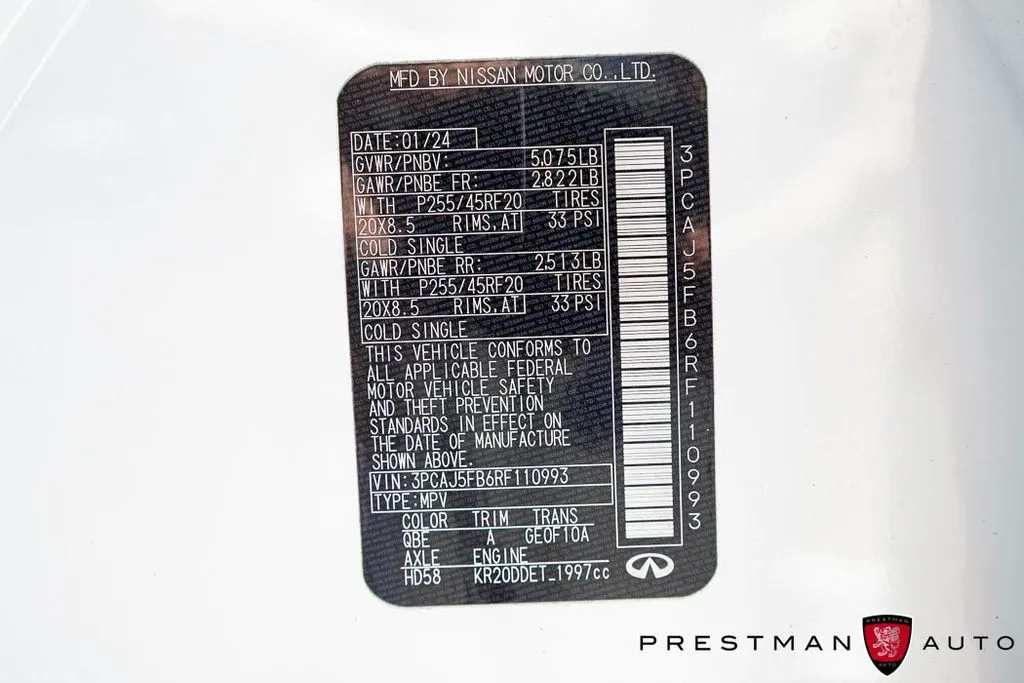 Infiniti QX50 photo 41