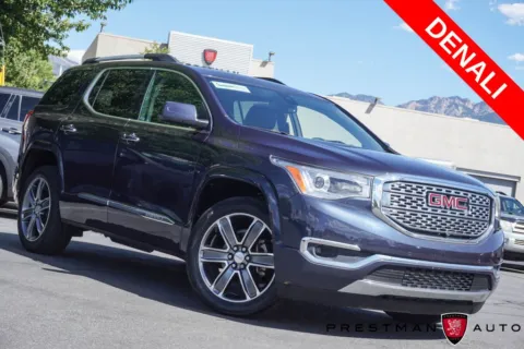 Blue 2018 GMC Acadia Denali for sale in Salt Lake City, UT