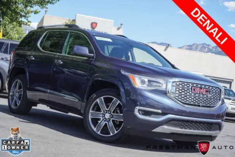 Blue 2018 GMC Acadia Denali for sale in Salt Lake City, UT