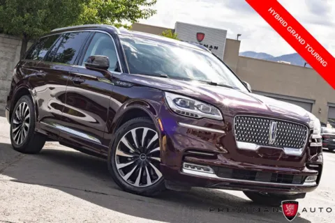Red 2020 Lincoln Aviator Plug-In Hybrid Black Label Grand Touring for sale in Salt Lake City, UT